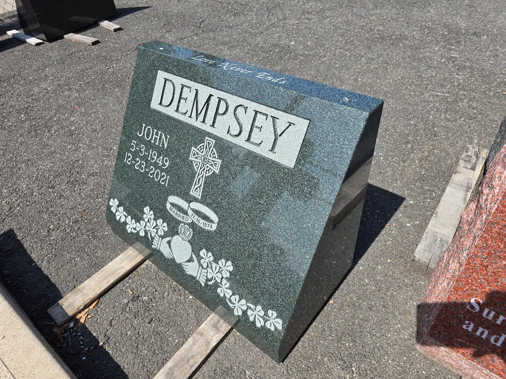 Granite Monument Company hand-carved by NJ Monument Company in NJ — image 4